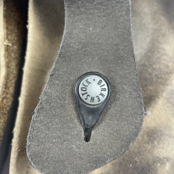 Birkenstock Gizeh Sandals Women’s 41 Size US 10-10.5 Brown Birko-Flor Thong - Picture 10 of 10